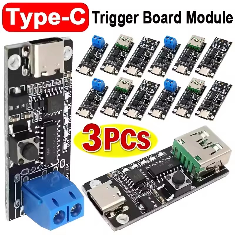 Modular Power Supply - 100W 5A USB-C Hızlı Şarj Tetikleme