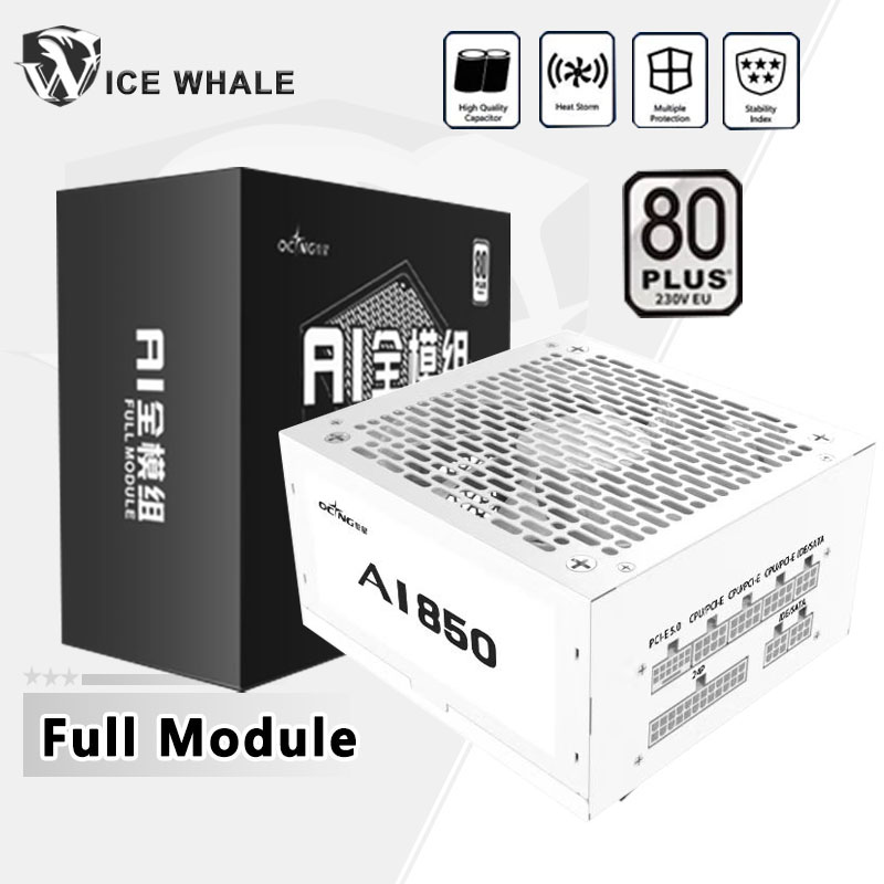 Power Supply 650W - 550W 650W 750W 850W Beyaz 80Plus