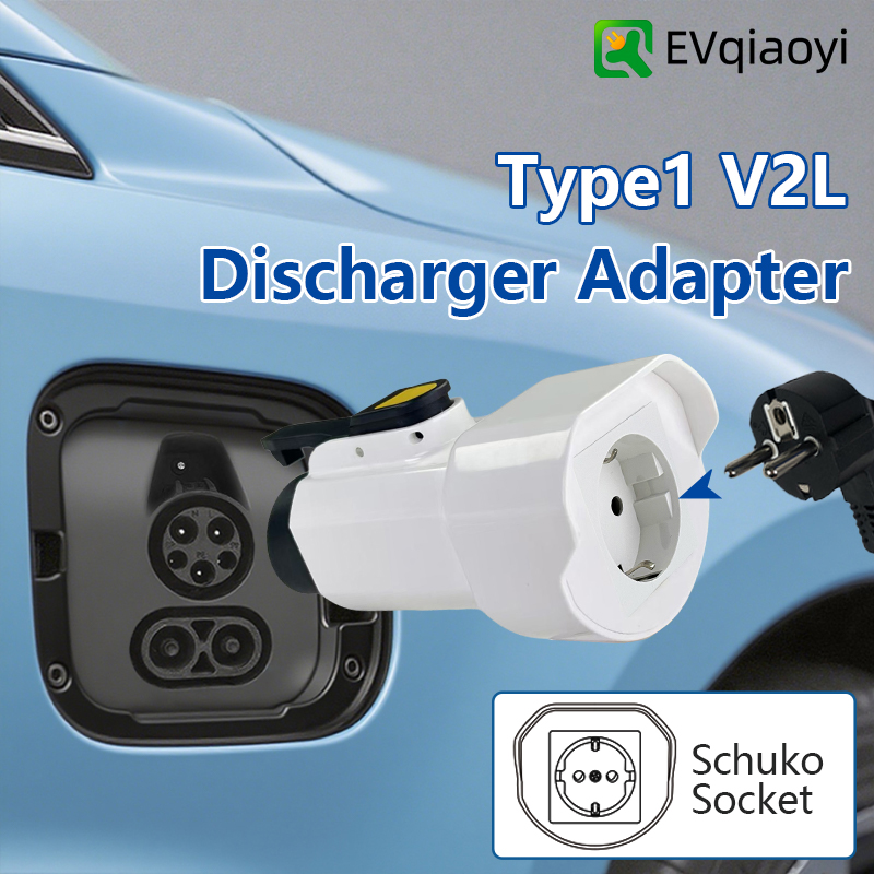 Pc Power Supply - EVqiaoyi Type1 V2L Boşaltıcı Adaptörü AB