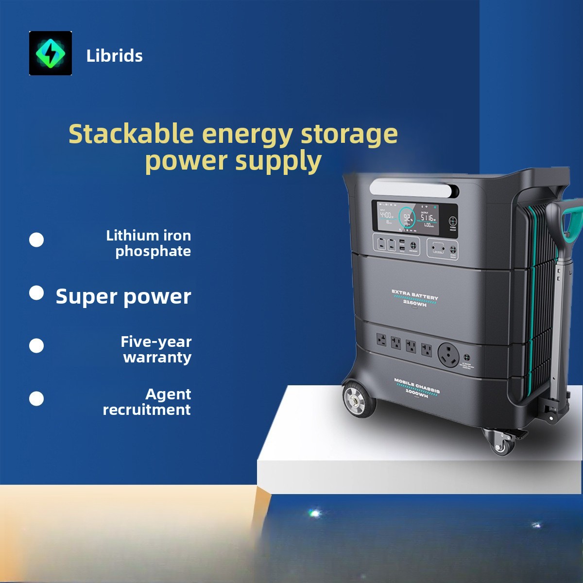 Power Supply - Librids Şebekeden Bağımsız Enerji Depolama Güneş