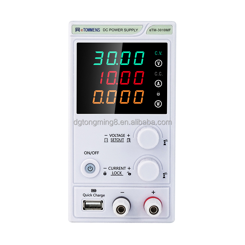 Smps Power Supply - 300W ETM-3010MF 30V10A 4-bit LED Ekranlı