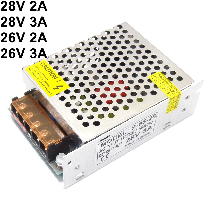 Smps Power Supply - 26V 28V 2A 3A anahtarlama güç