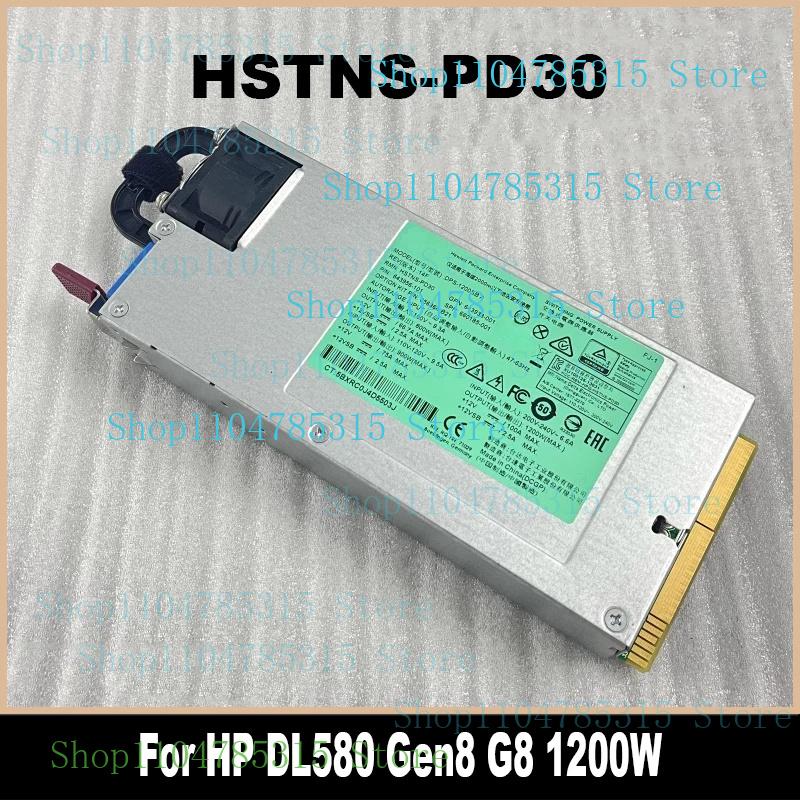 Server Power Supply - Orijinal HSTNS-PD30 HP DL580 G8 Gen8