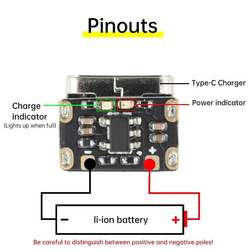1-50 adet tip-c 18650 lityum p - Modular Power Supply incelemesi ve fiyatı