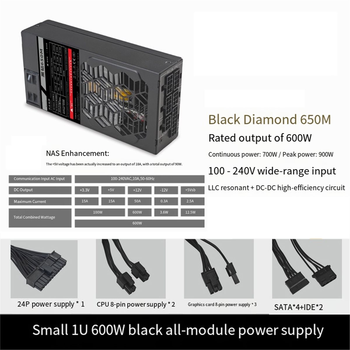 [DEĞER PAKETİ]Flex 600W Modüle - Flex Atx Power Supply 600W 1U incelemesi ve fiyatı