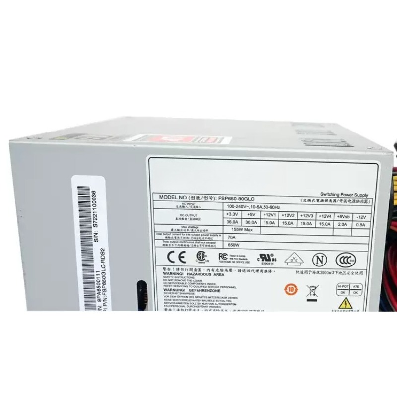 650-80GLC 650W Sunucu ve Kontr - Power Supply 650W incelemesi ve fiyatı