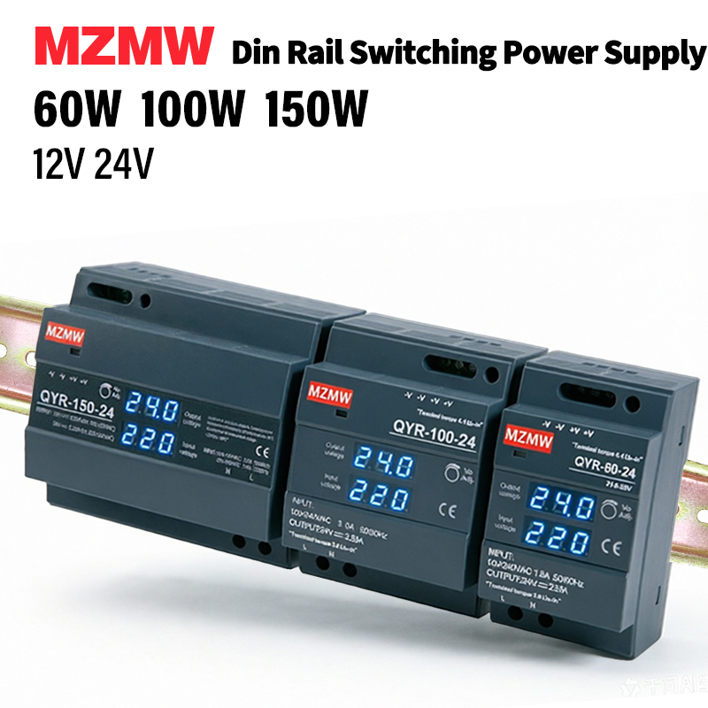 MZMW 60W 100W 150W DIN Raylı A - Smps Power Supply incelemesi ve fiyatı