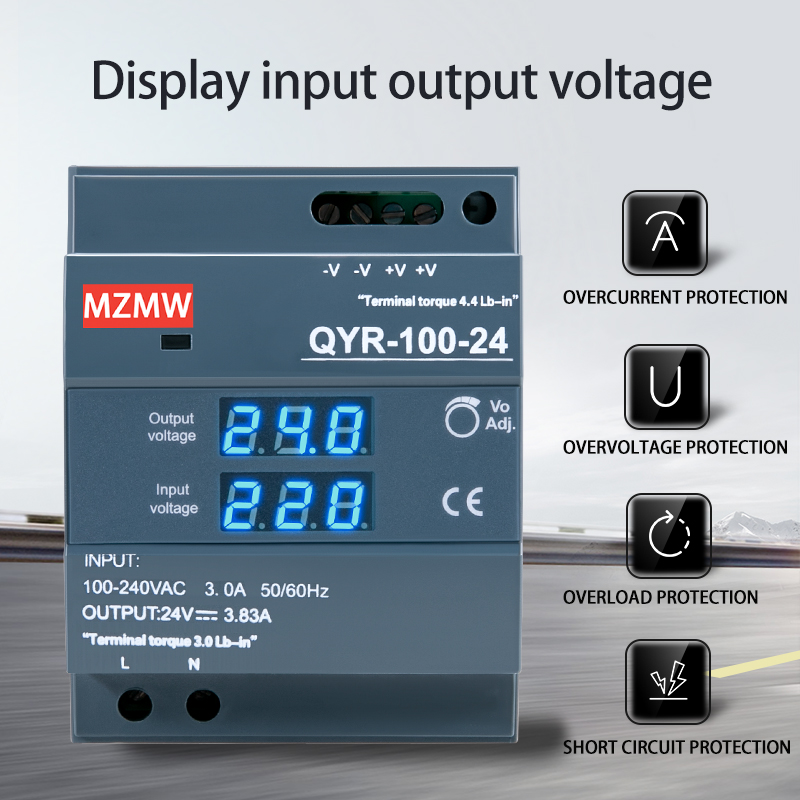 MZMW 60W 100W 150W DIN Raylı A - Smps Power Supply incelemesi ve fiyatı