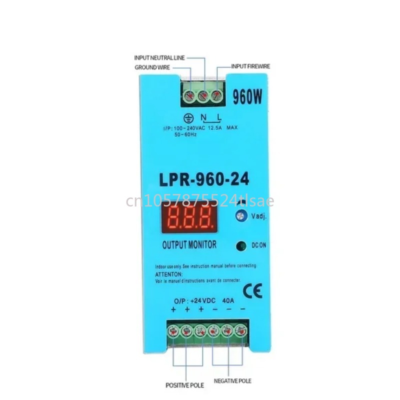 SMPS LPR-960-24: Tek Çıkışlı,  - Smps Power Supply incelemesi ve fiyatı