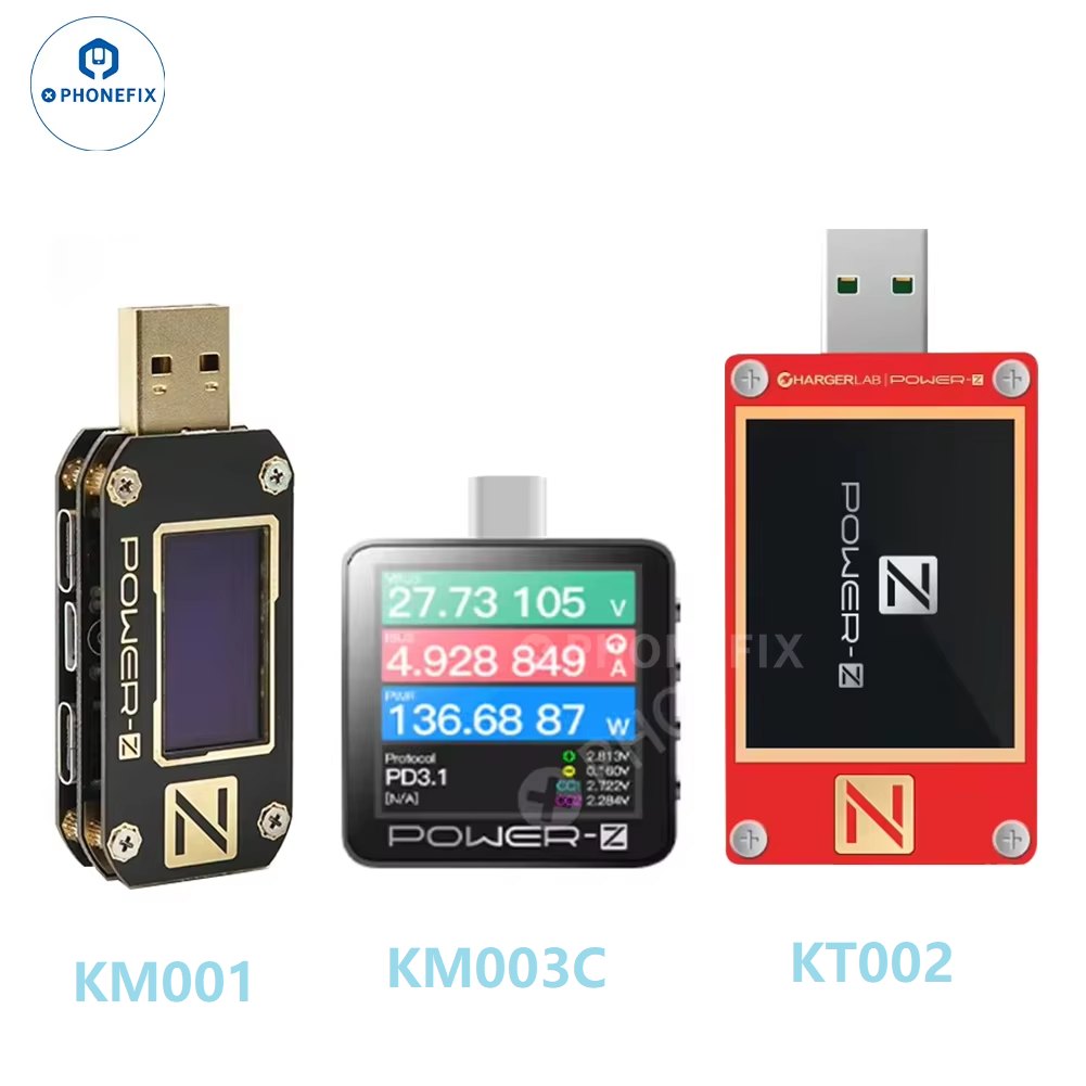 POWER-Z KM003C KT002 KM001 tip - Power Supply Tester incelemesi ve fiyatı