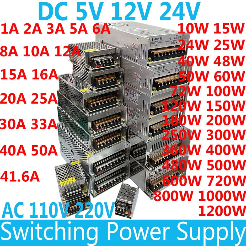 Anahtarlama güç kaynağı AC 110 - Smps Power Supply incelemesi ve fiyatı