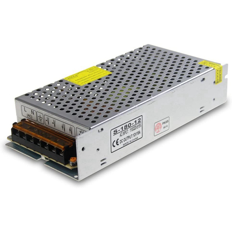 DC 12V 15A 180W Güç Kaynağı Tr - Dc Power Supply 12V incelemesi ve fiyatı