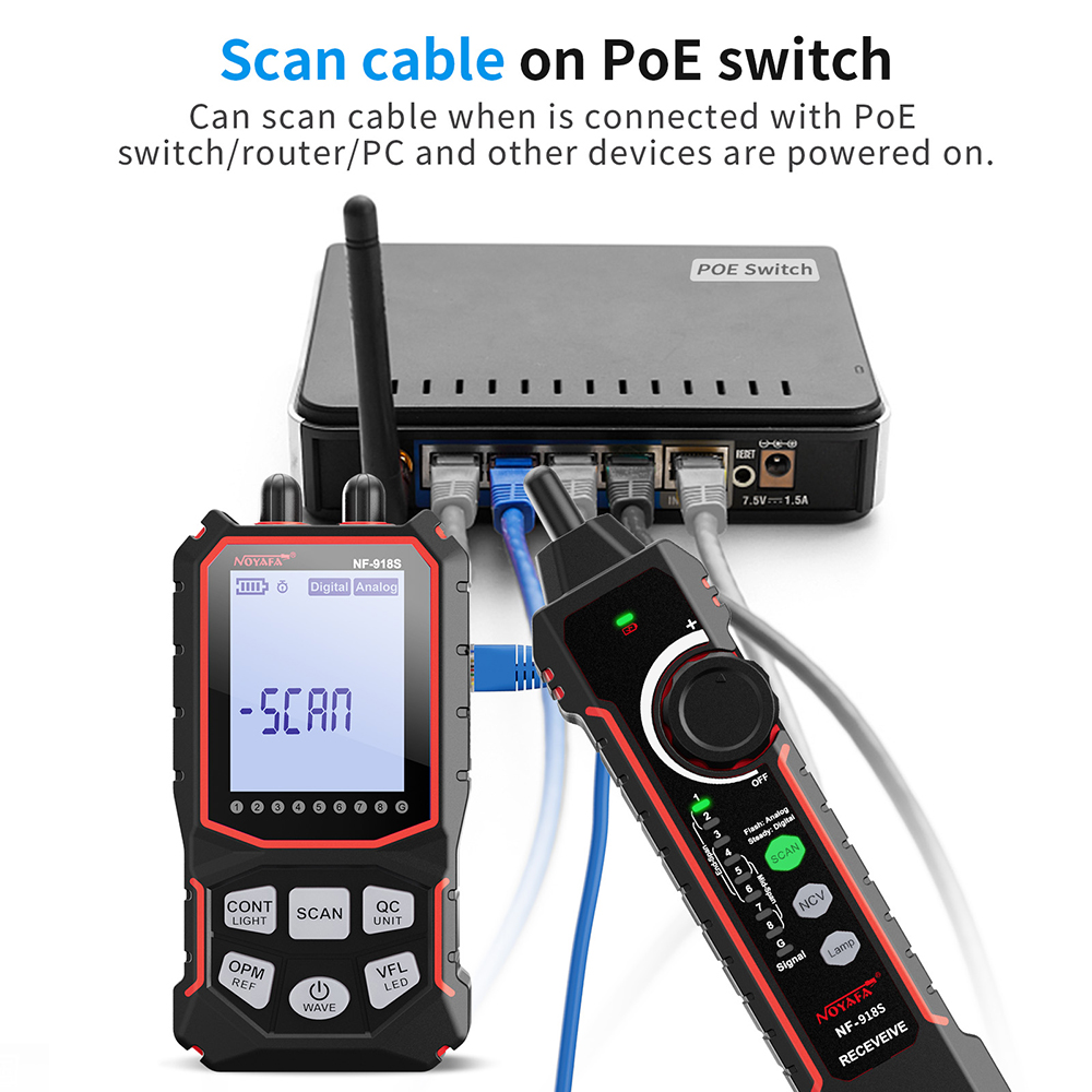 Profesyonel ağ kablo test ciha - Power Supply Tester incelemesi ve fiyatı