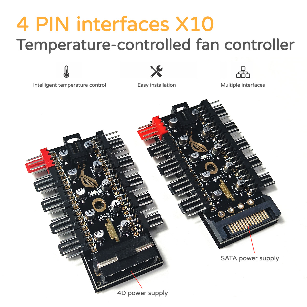 12V 4-Pin PWM Fan Kontrol Ciha - Pc Power Supply incelemesi ve fiyatı