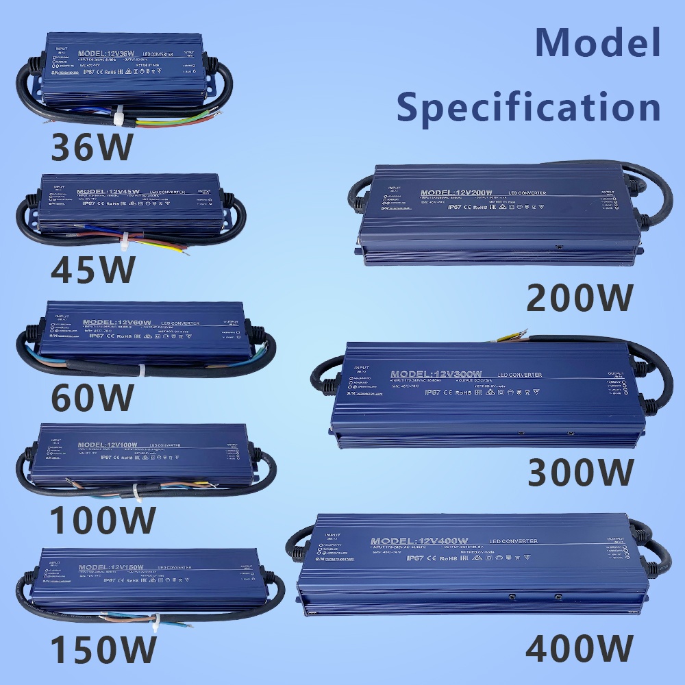 IP67 Su Geçirmez Giriş 110V-26 - Power Supply 500W incelemesi ve fiyatı