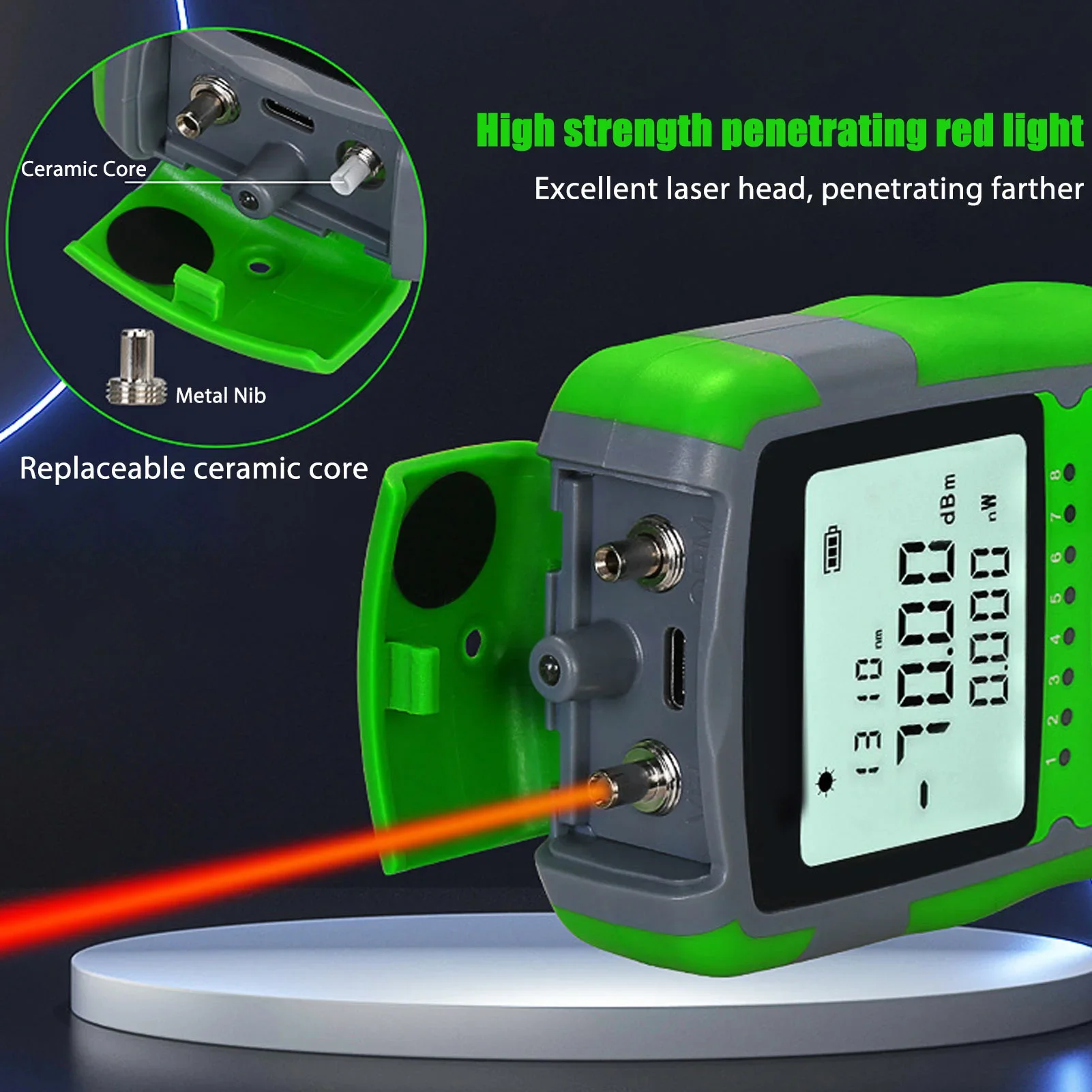 Kırmızı Işık Optik Kablo Güç T - Power Supply Tester incelemesi ve fiyatı