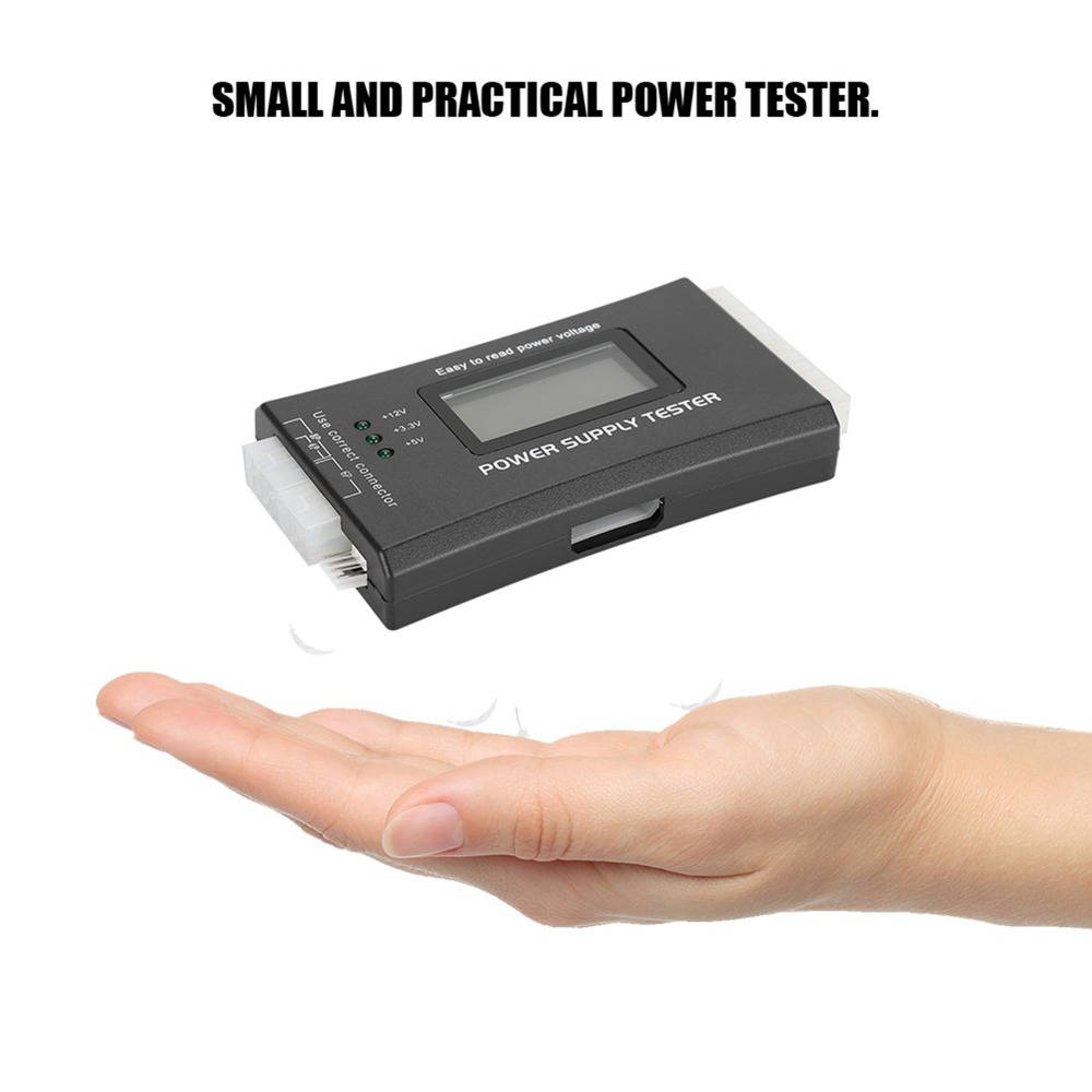 LCD Ekran ATX Güç Kaynağı Test - Power Supply Tester incelemesi ve fiyatı