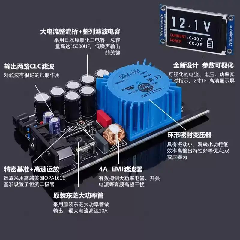 SPD‑25PRO Düşük Gürültülü 25W  - Dc Power Supply 12V incelemesi ve fiyatı