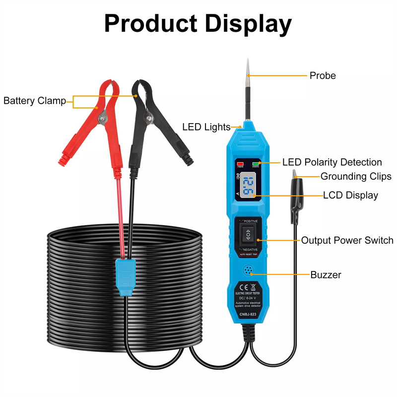 Sigorta Test Cihazı LCD Devre  - Power Supply Tester incelemesi ve fiyatı