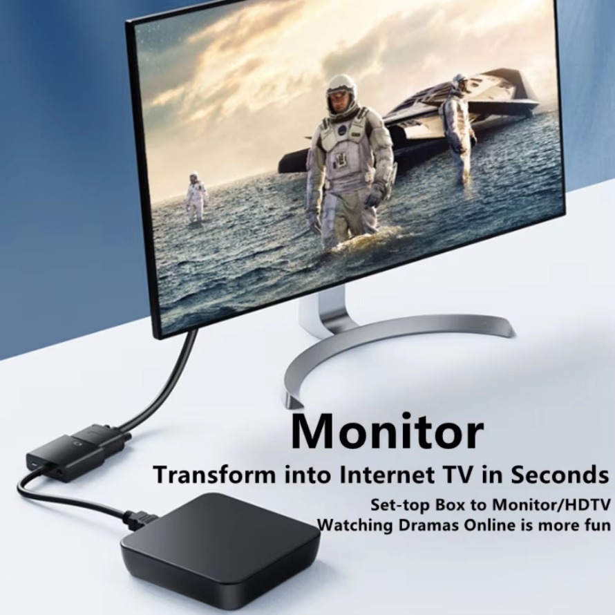 1080P HDMI - VGA Adaptör Dönüş - Pc Power Supply incelemesi ve fiyatı