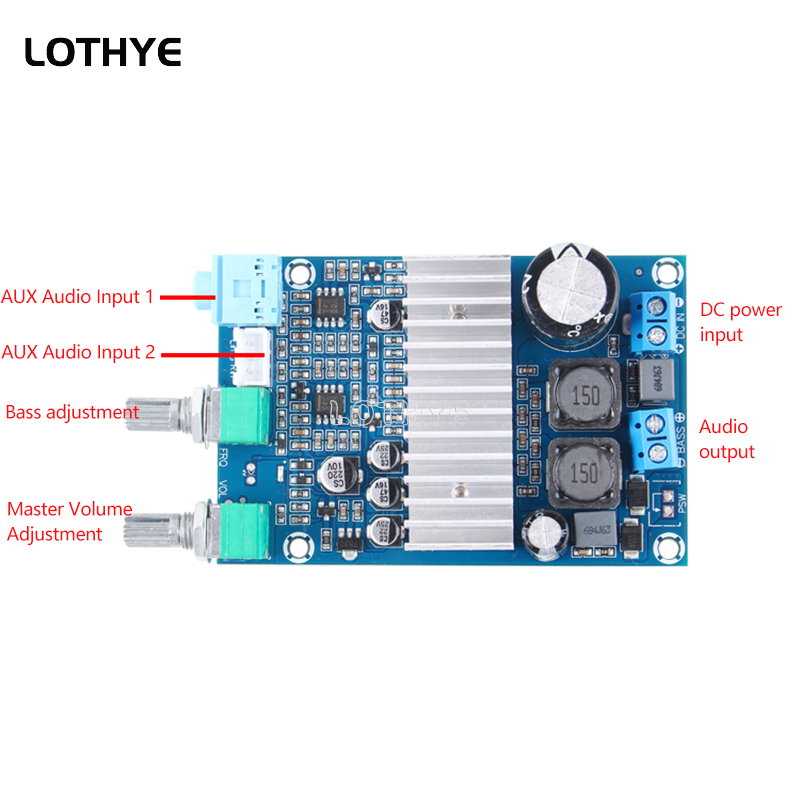 100W Subwoofer Amplifikatör Ku - Modular Power Supply incelemesi ve fiyatı