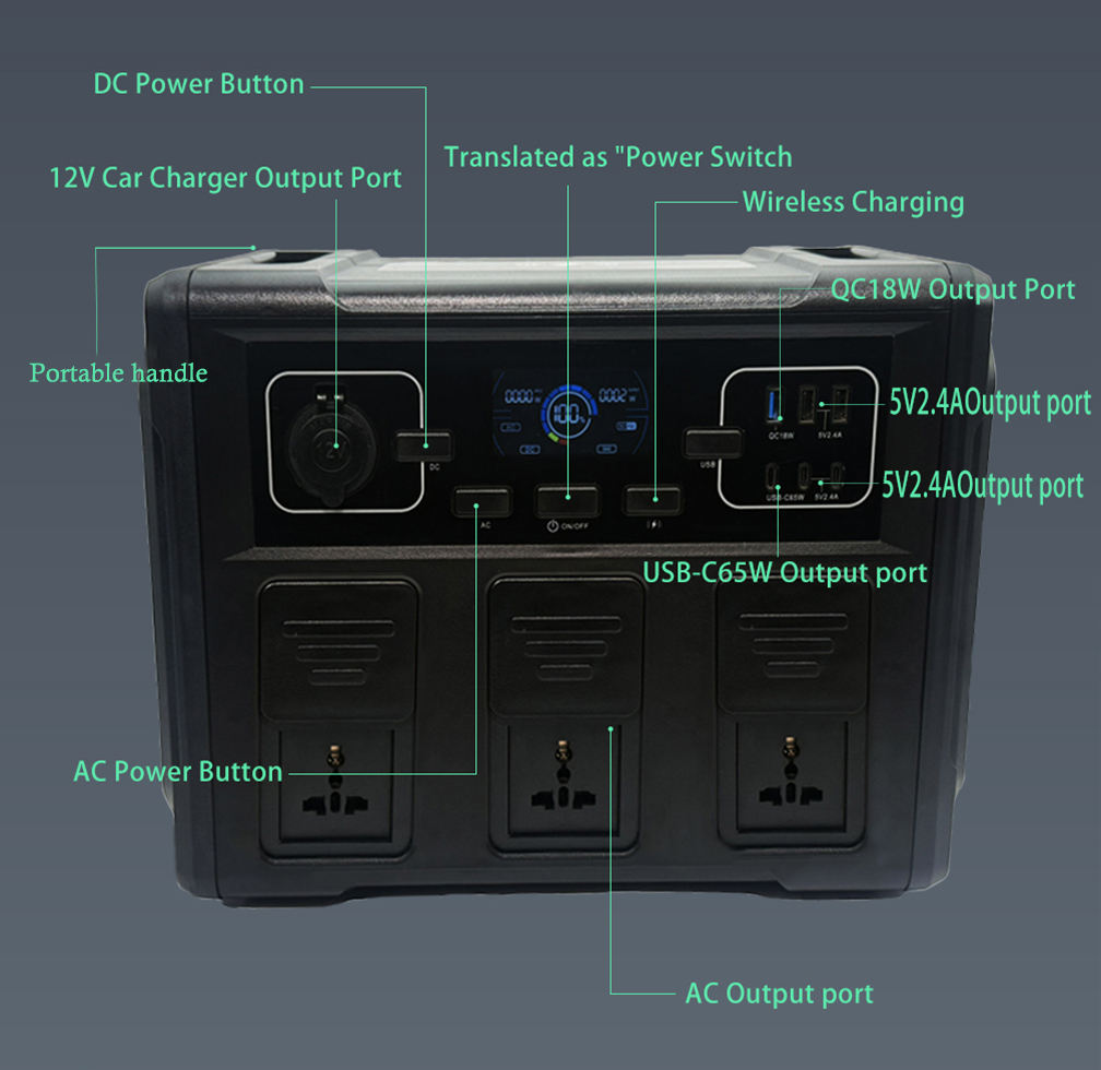 1500W 1008Wh Lityum İyon Araç  - Power Supply incelemesi ve fiyatı
