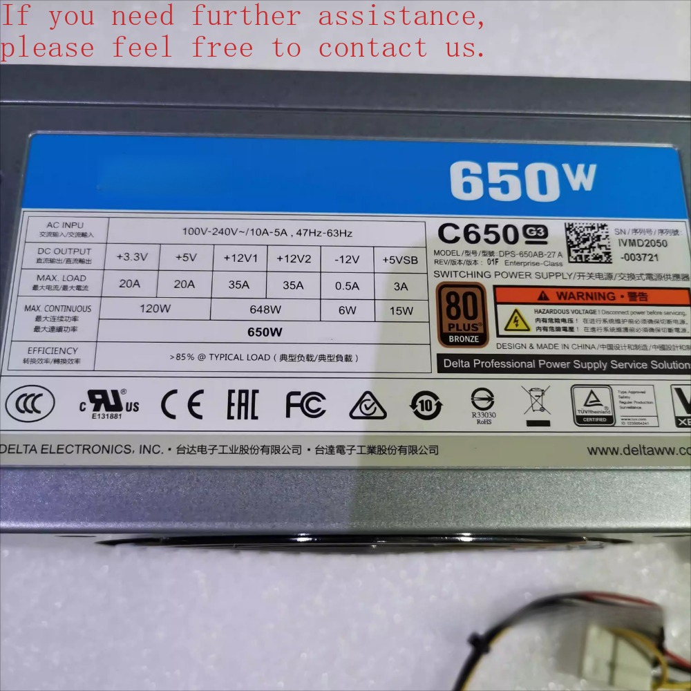 Antiac 850W Tam Modül Delta 65 - Power Supply 650W incelemesi ve fiyatı