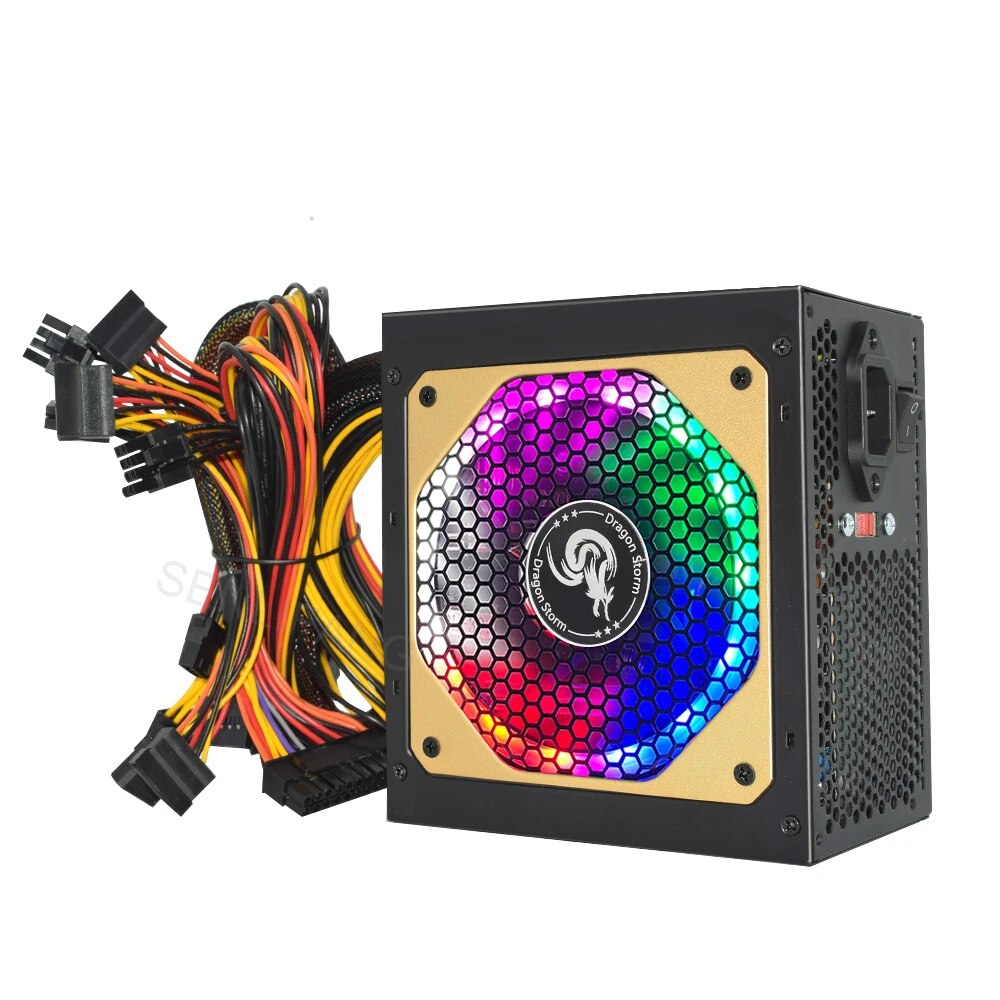 ATX 400W 600W 110-230V RGB 12V - Power Supply 650W incelemesi ve fiyatı