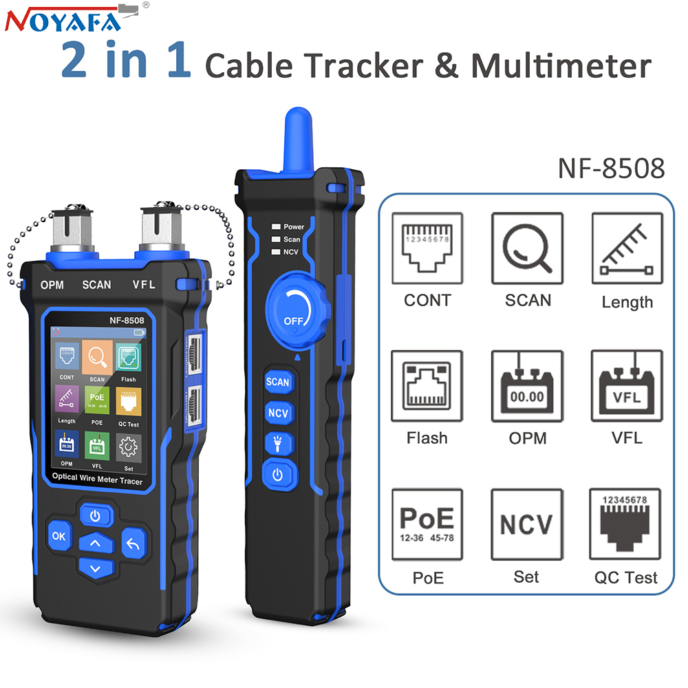 NOYAFA NF-8508 Ağ Kablosu Test - Power Supply Tester incelemesi ve fiyatı