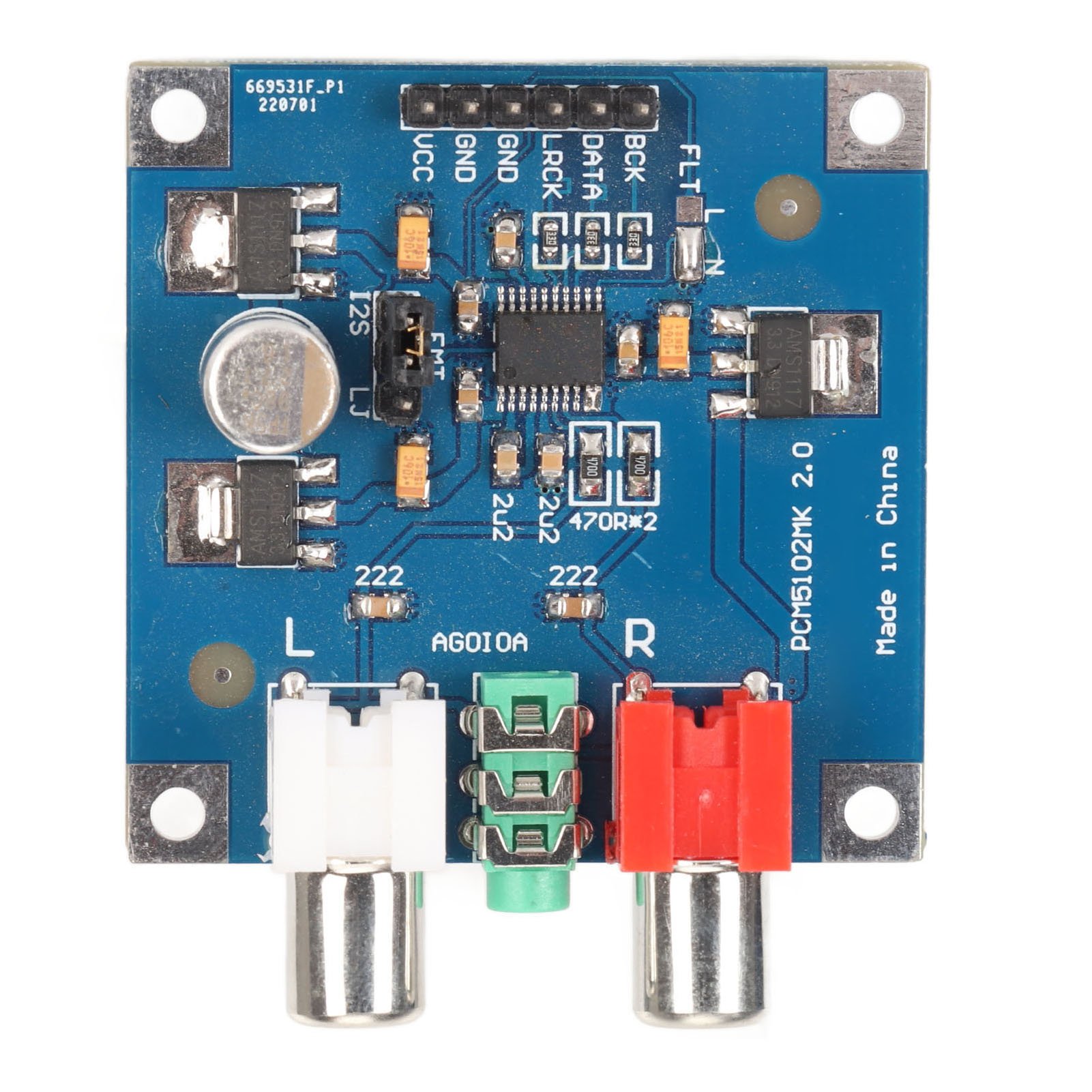 DAC Dekoder Kartı I2S Girişi 3 - Modular Power Supply incelemesi ve fiyatı