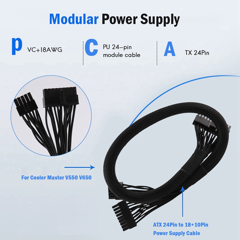 ATX 24Pin 18 + 10Pin Anakart P - Power Supply incelemesi ve fiyatı