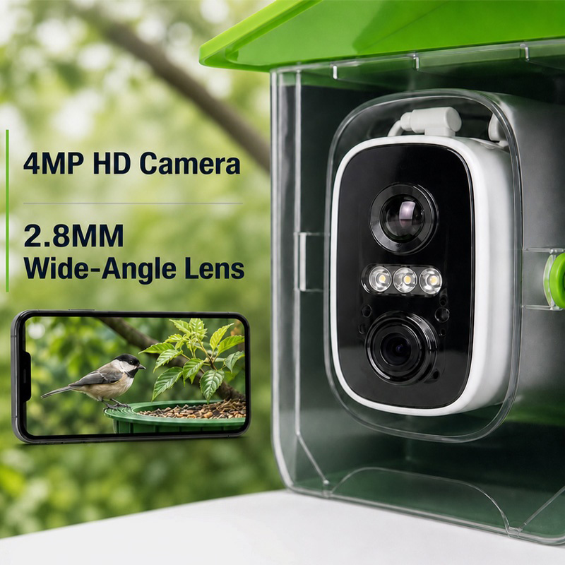 4MP HD Kameraya Sahip, 2,8 mm  - Power Supply incelemesi ve fiyatı