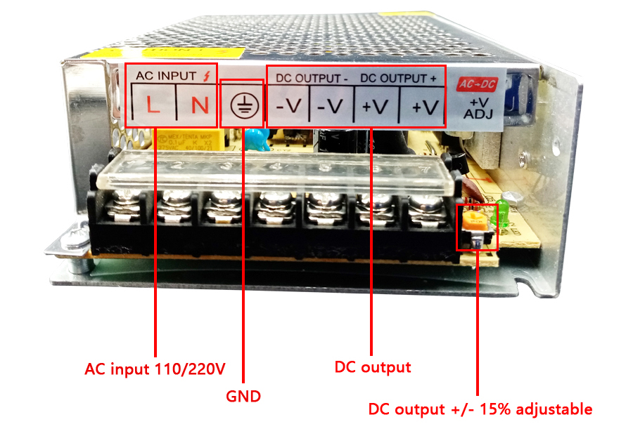DC 5V 12V Güç Kaynağı 24V 36V  - Smps Power Supply incelemesi ve fiyatı