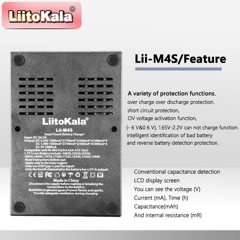 LiitoKala Lii-M4S Dokunmatik Ş - Power Supply Tester incelemesi ve fiyatı